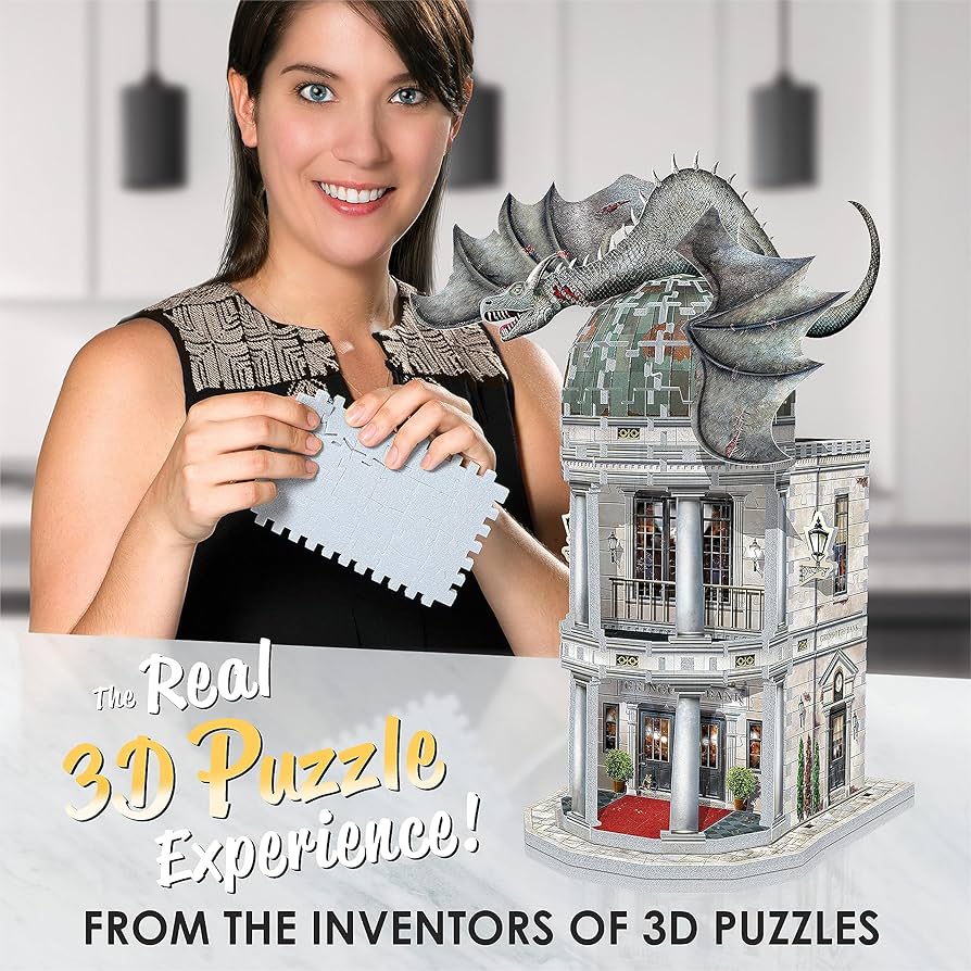 Amazon.com: Wrebbit3D Harry Potter 3D Puzzle Model of